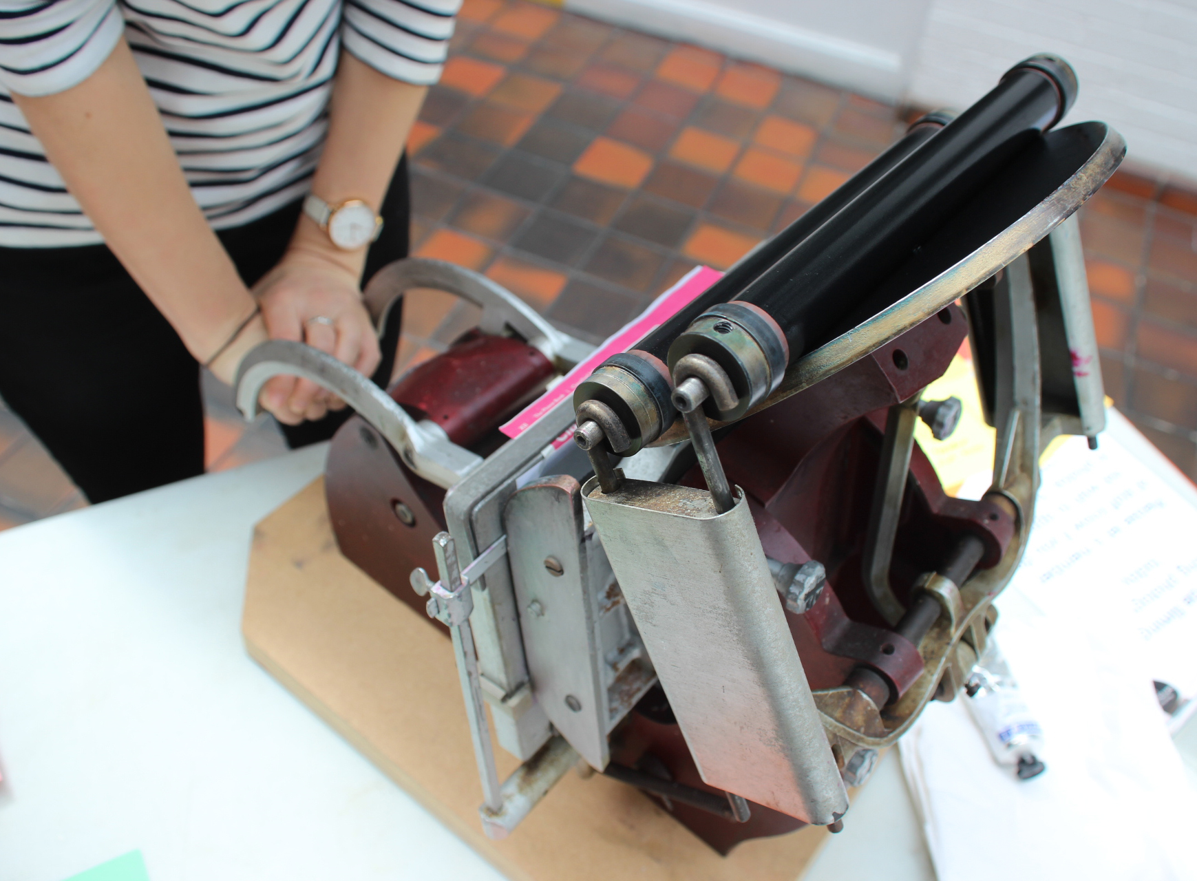 workshop letterpress printing