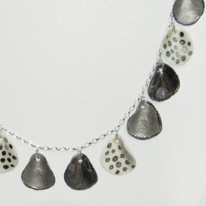 Multi petal necklace by Tracey Birchwood