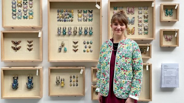 with Anna Colette Hunt, showcased in our Entomagical exhibition