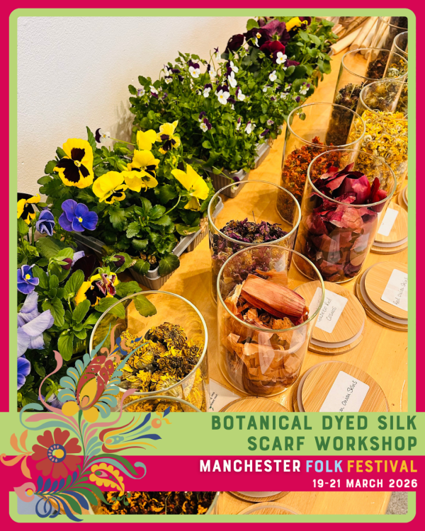 Manchester Folk Festival 2026: Botanical Dyeing