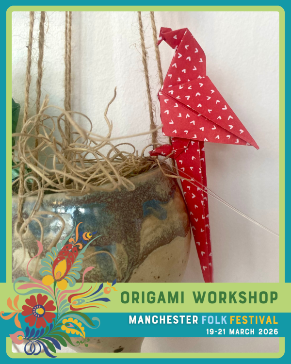 Manchester Folk Festival 2026: Origami Workshop