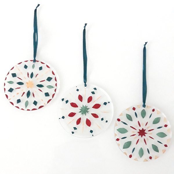Festive Glass Decorations