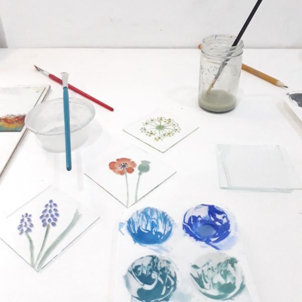 Enamel Paint and Print Workshop