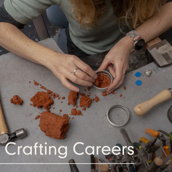 with Deborah Simms, discussing her role as Programme Lead: Creative Careers